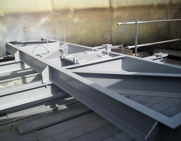 Coated steel members