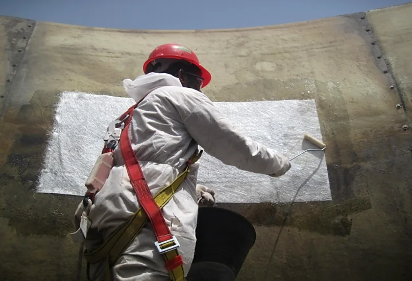 Structural rehabilitation — Al Kanar site work