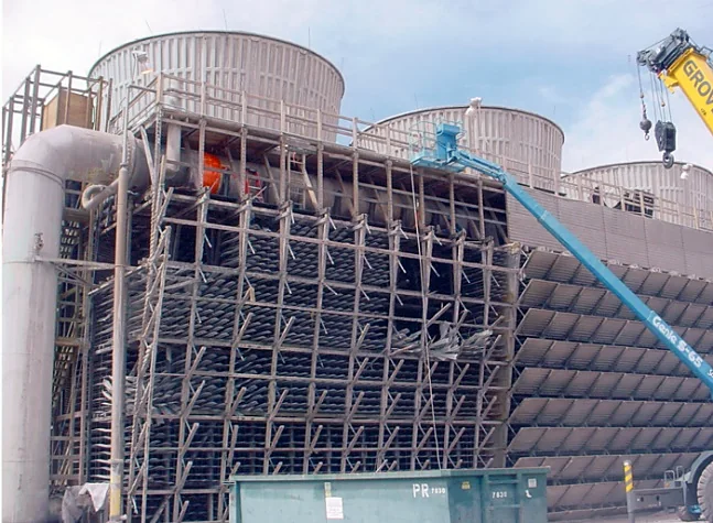 Tower reconstruction & performance upgrades — Al Kanar site work